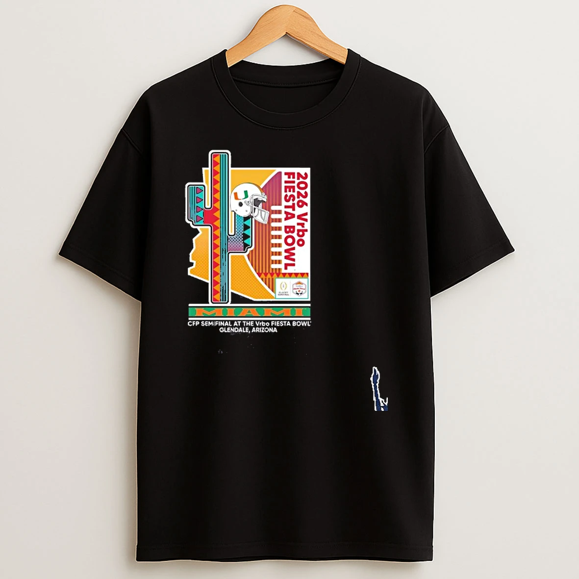 Miami Hurricanes Cfp Semifinal At The Vrbo Fiesta Bowl Glendale Az T Shirt