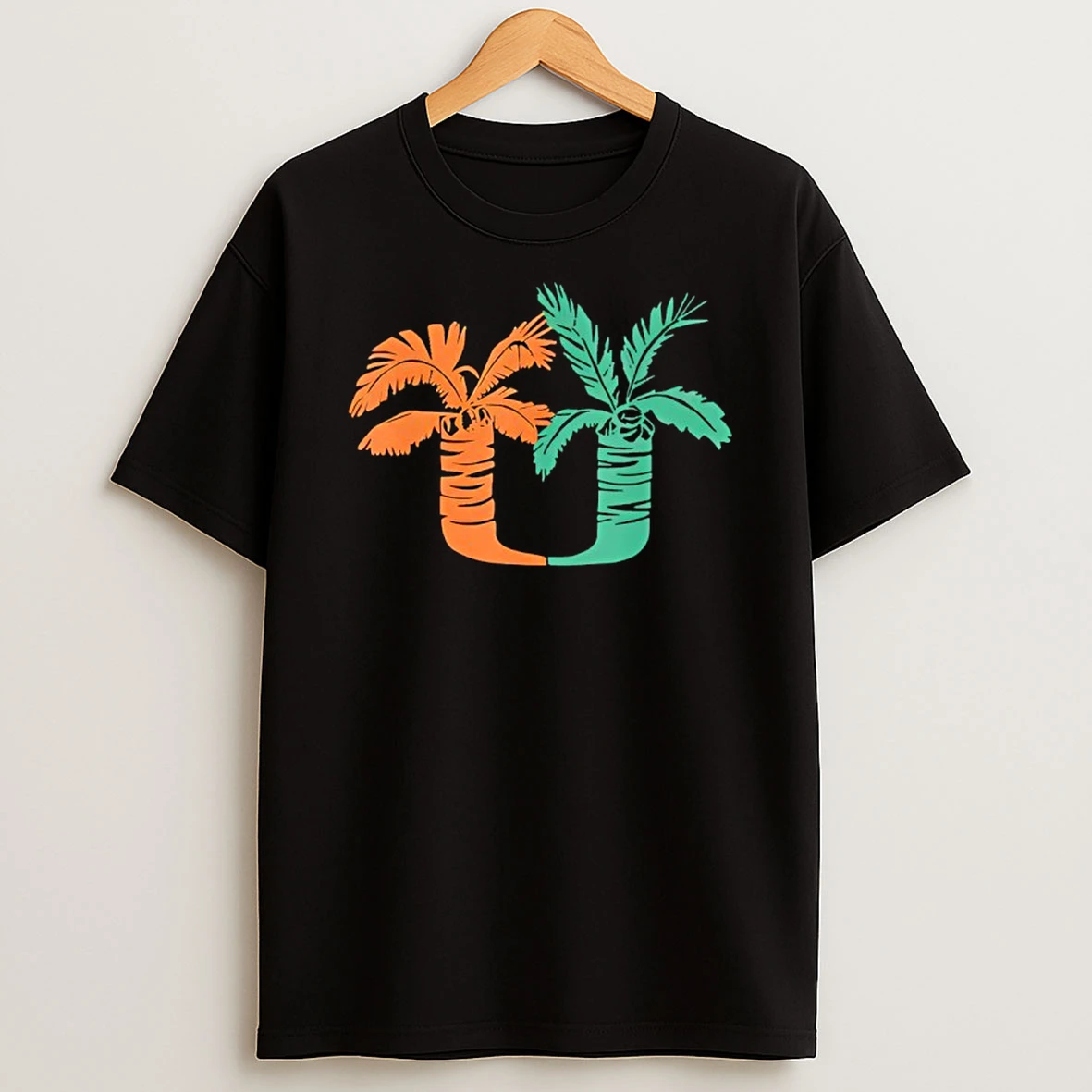 Miami Hurricanes Palm Trees Um Vintage Classic 90s T Shirt