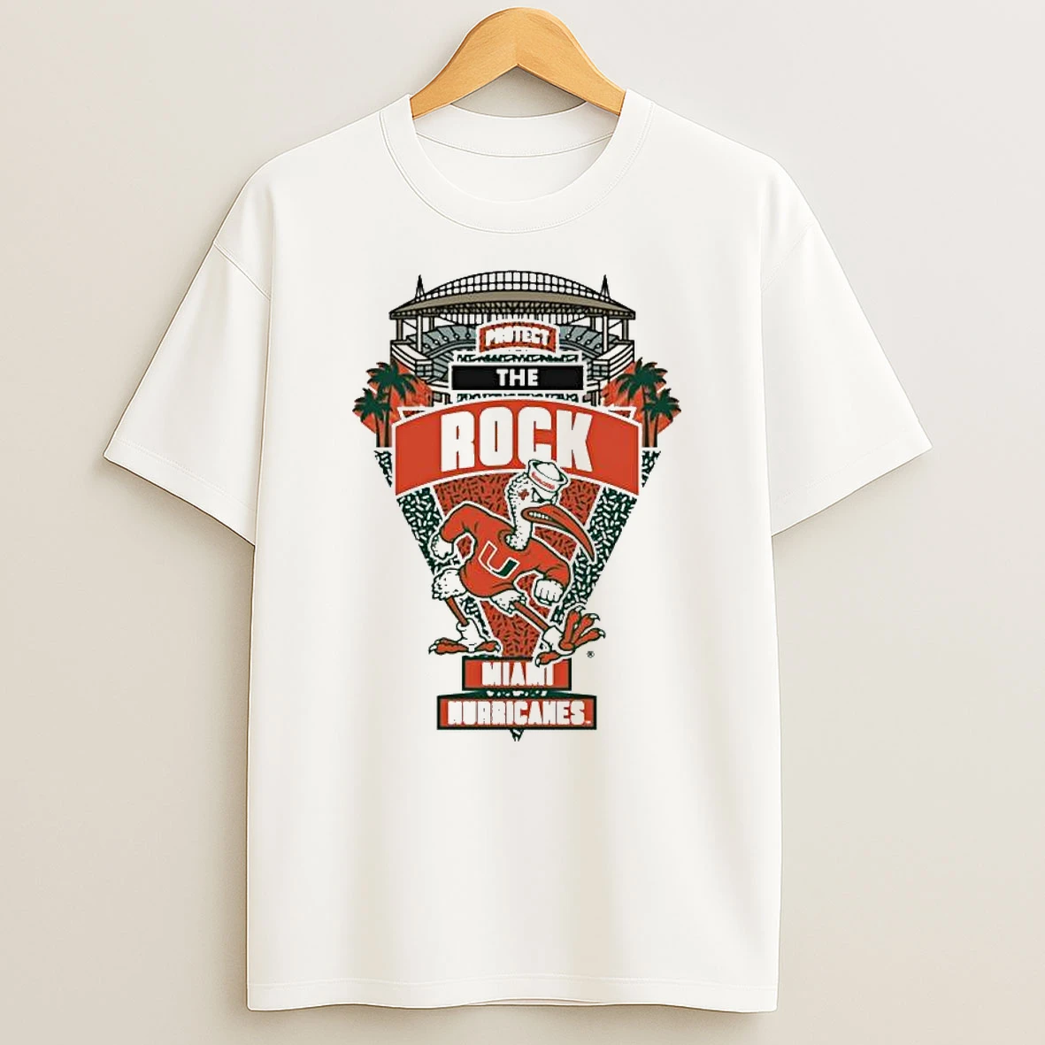 Miami Hurricanes Protect The Rock 2026 T Shirt