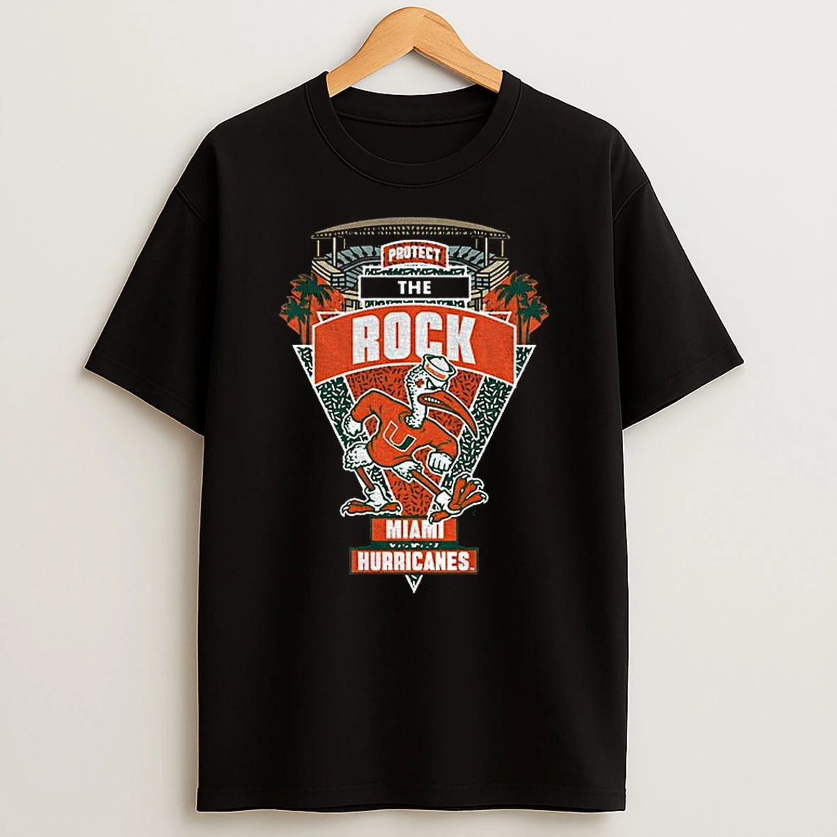 Miami Hurricanes Protect The Rock T Shirt