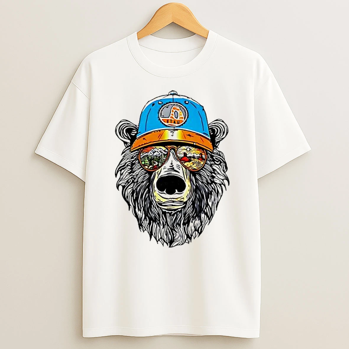 Miami Vice Utah Bear T Shirt
