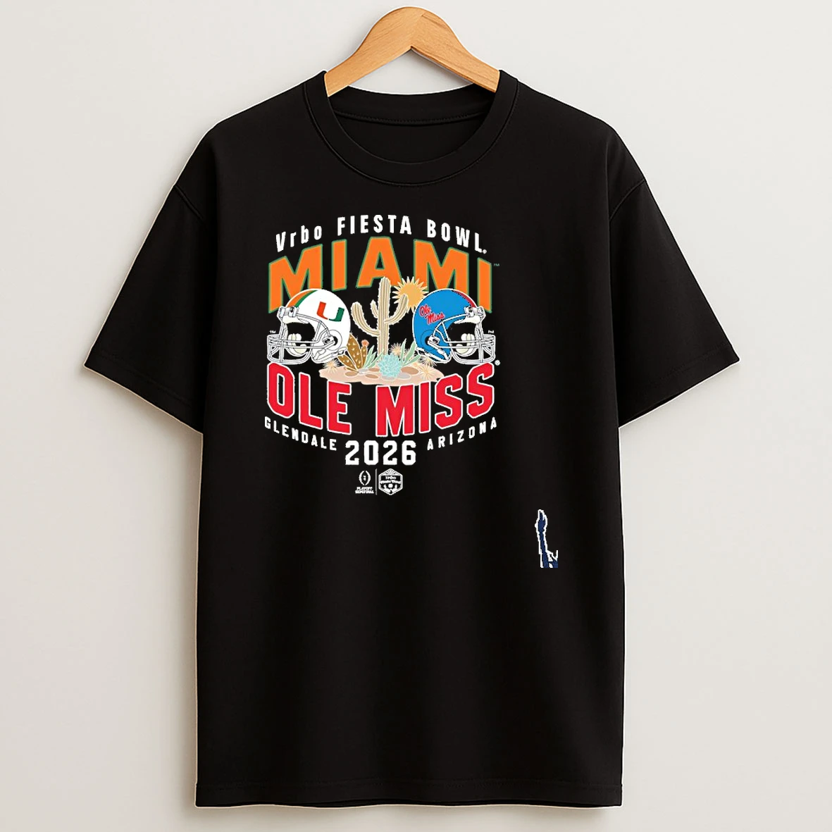 Miami Vs Ole Mis Proving Ground Vrbo Fiesta Bowl T Shirt