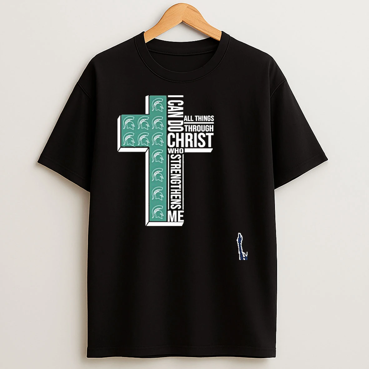 Michigan State Basketball I Can Do All Things Through Christ Who Strengthens Me T Shirt