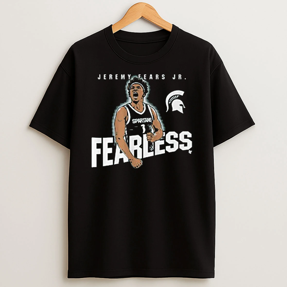 Michigan State Basketball Jeremy Fears Jr Fearless T Shirt