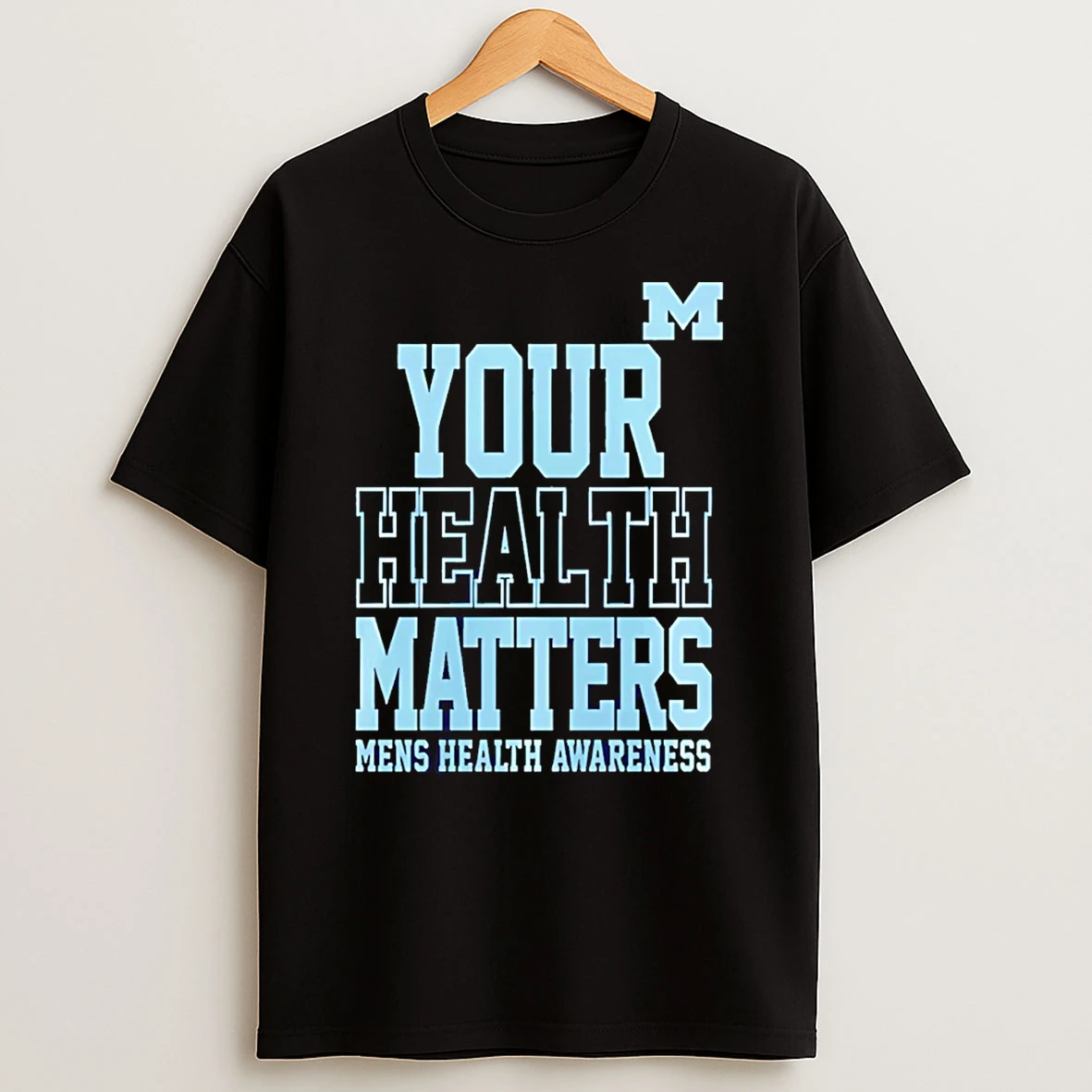 Michigan Wolverines Basketball Your Health Matter Mens Health Awareness 2026 T Shirt