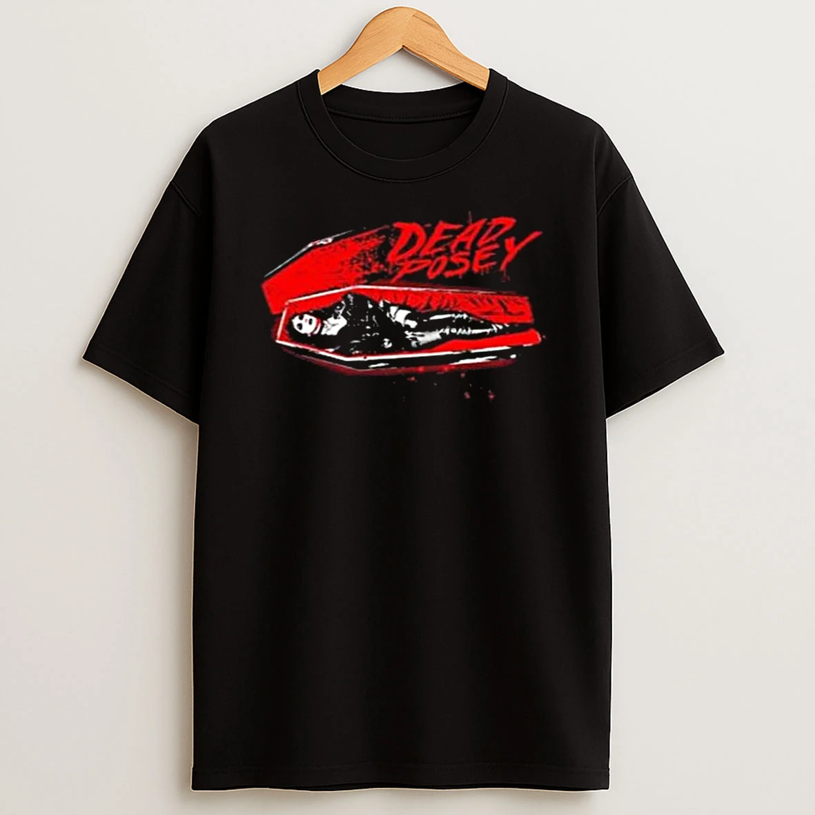 Midnight Vamp Dead Posey Coffin T Shirt