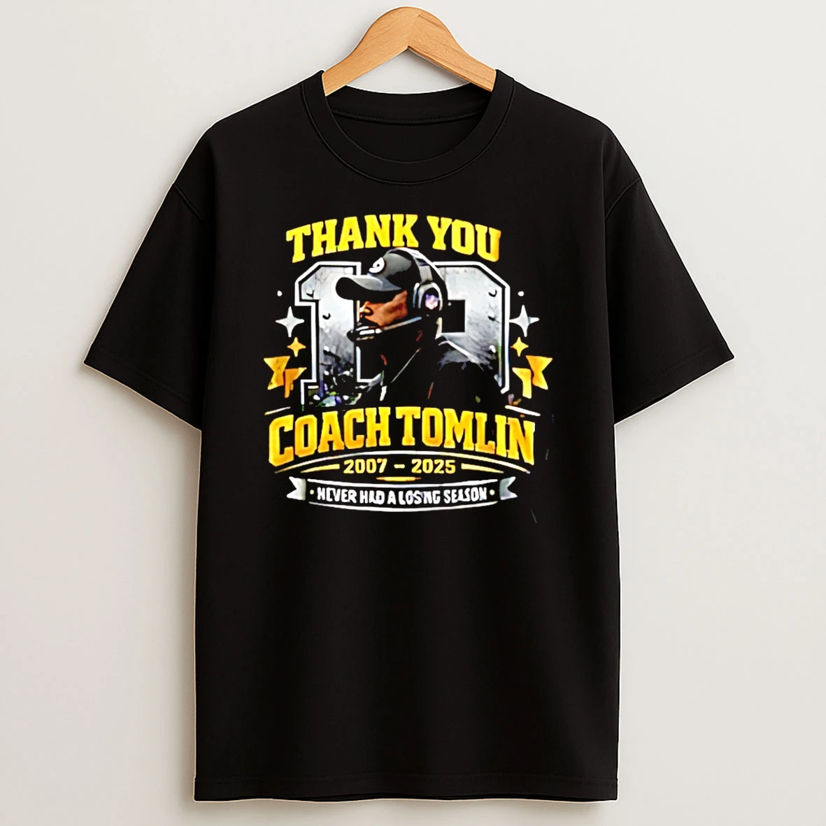 Mike Tomlin Pittsburgh Steelers Nfl Coach Thank You T Shirt