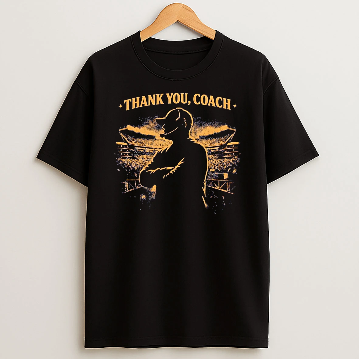 Mike Tomlin Silhouette Pittsburgh Steelers Football Thank You Coach 2026 T Shirt