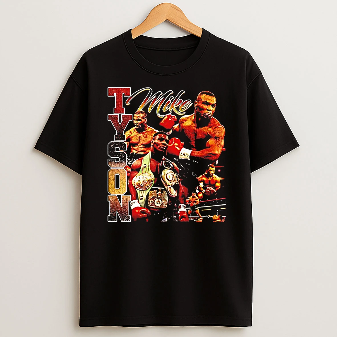 Mike Tyson Bootleg Boxing Rap Graphic T Shirt