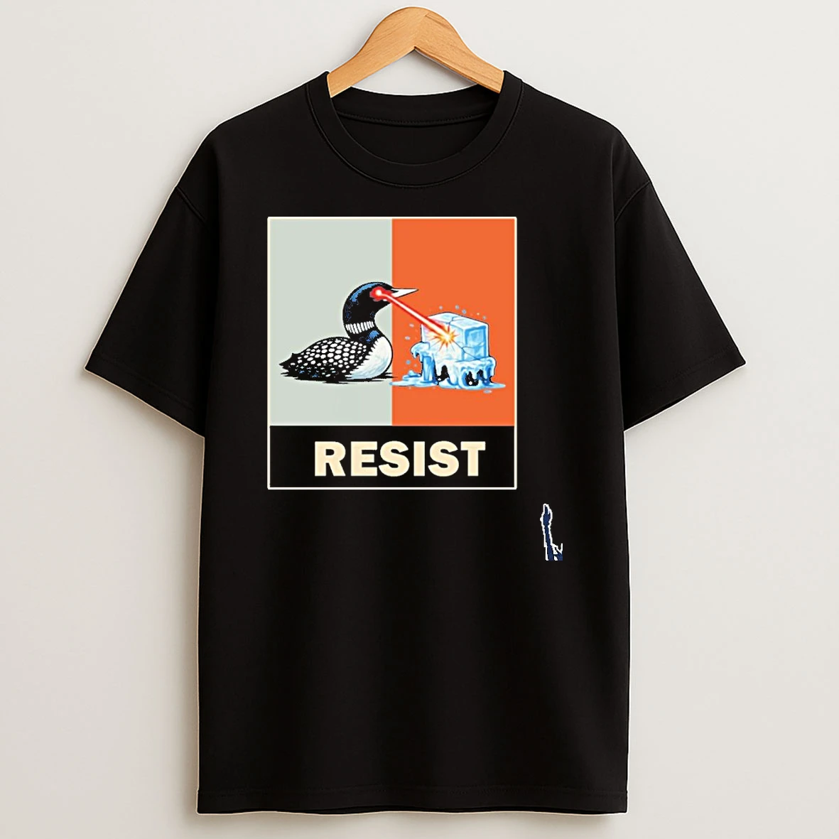 Minnesota Laser Loon Ice Out Protest Resist T Shirt