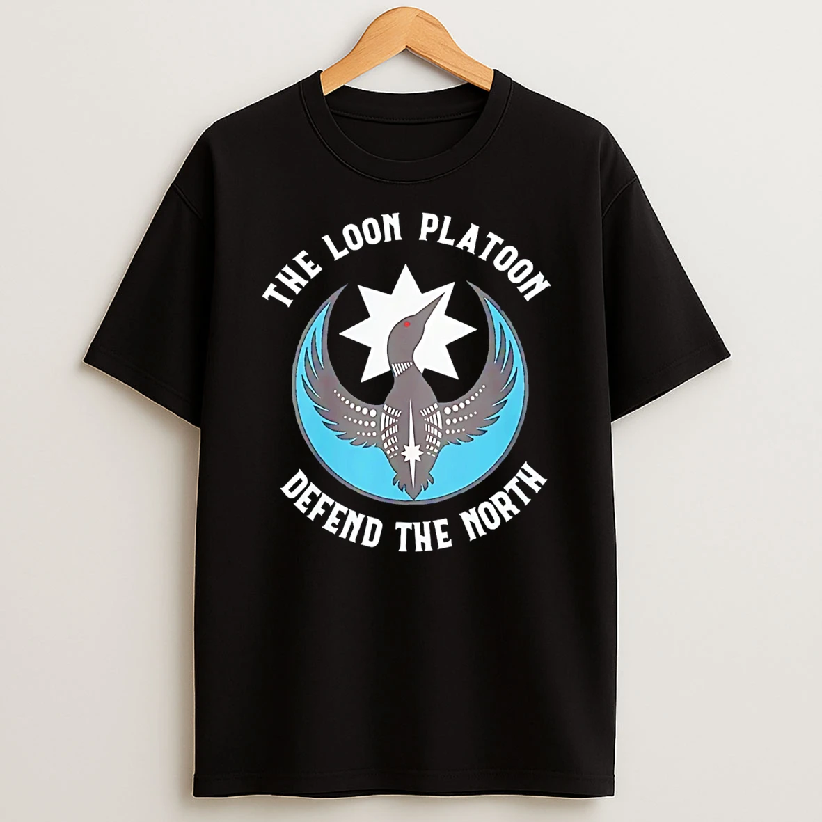 Minnesota Rebel Alliance Loon The Loom Platoon Defend The North T Shirt
