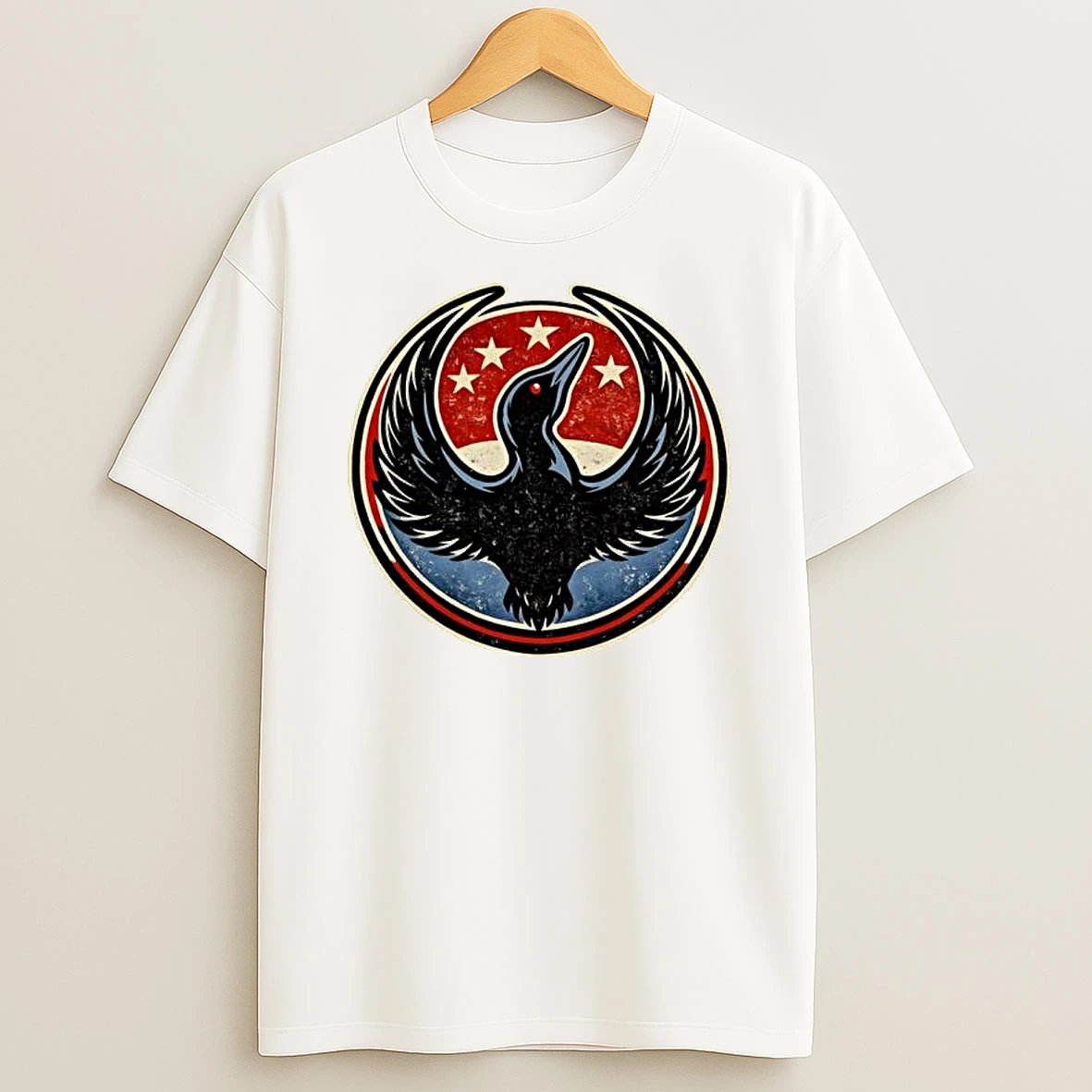 Minnesota Rebel Political Mn State Bird Loon Protes T Shirt