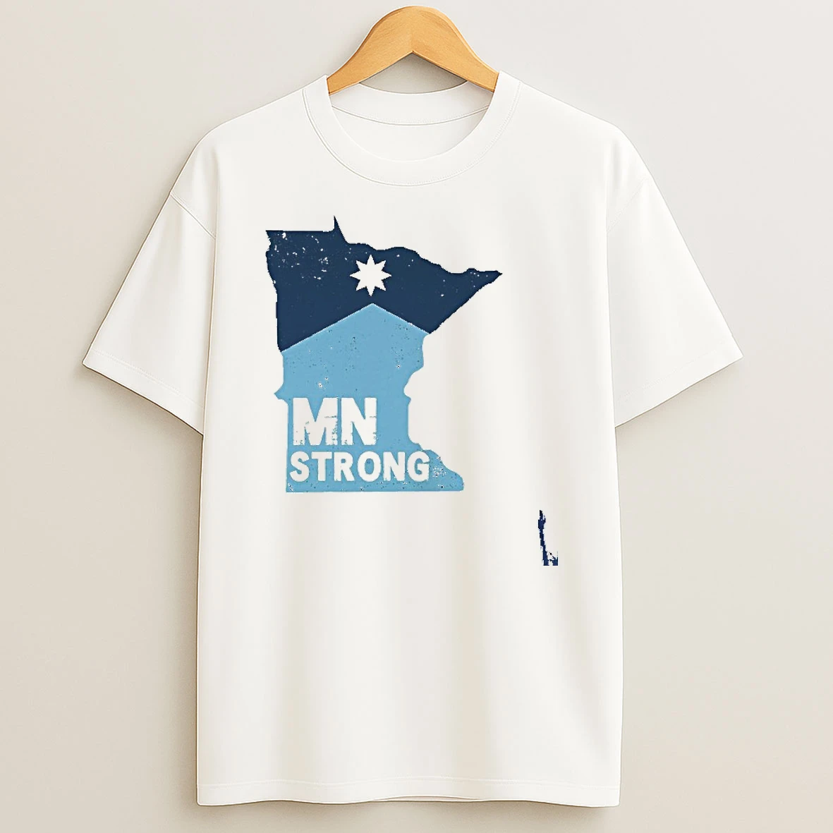 Minnesota Strong Map T Shirt