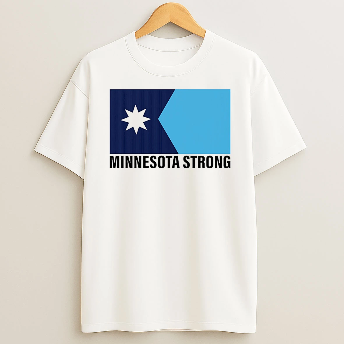 Minnesota Strong Plastic T Shirt