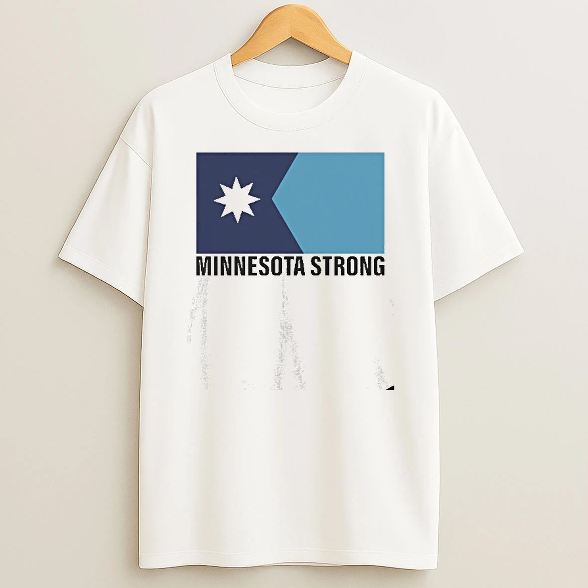 Minnesota Strong Flag T Shirt