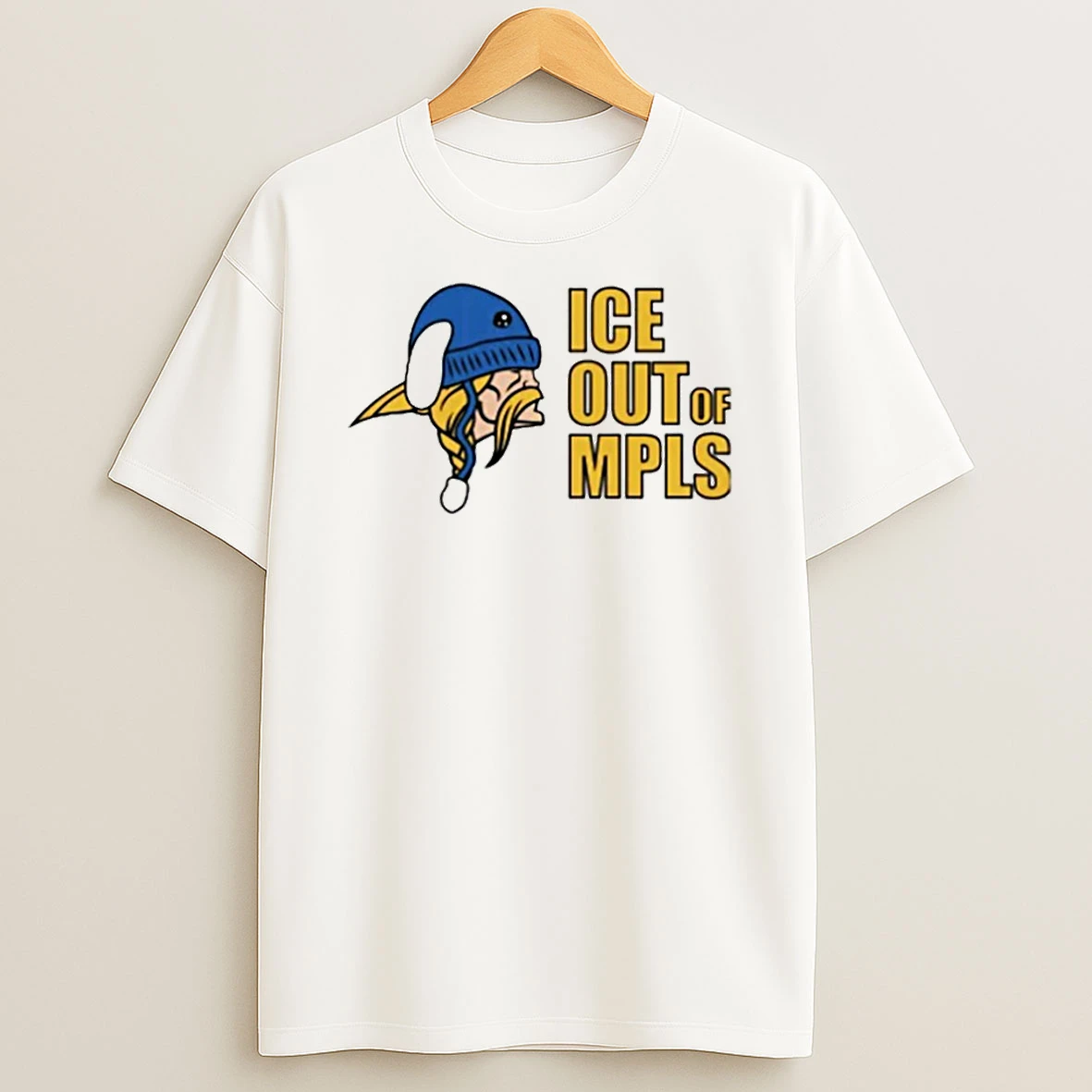 Minnesota Vikings Ice Out Of Mpls T Shirt