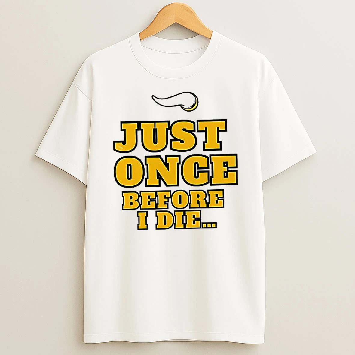 Minnesota Vikings Nfl Just Once Before I Die Slogan T Shirt