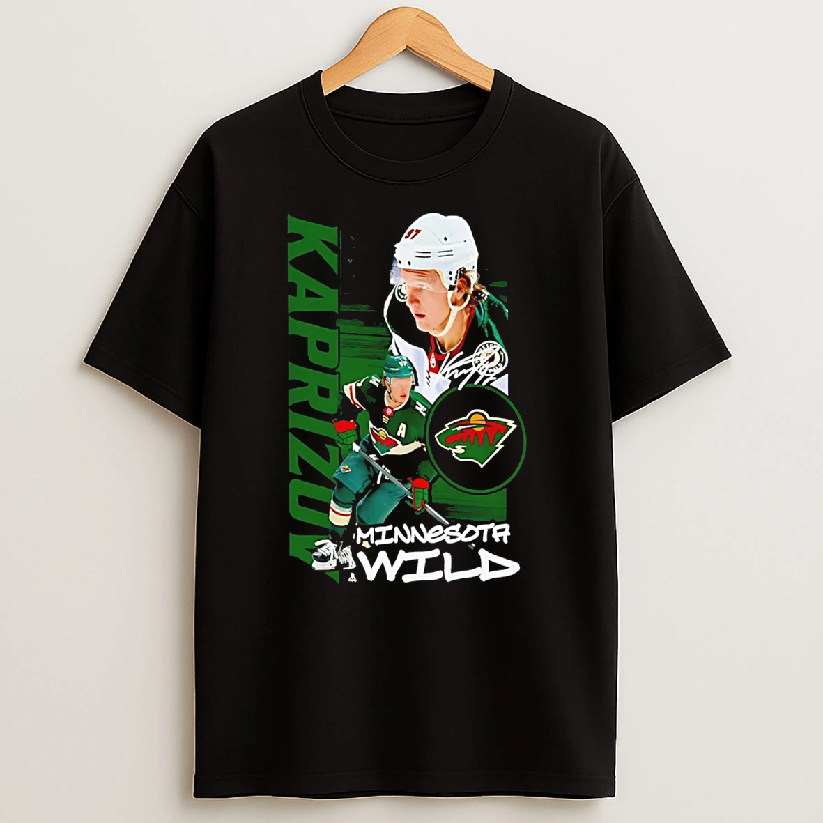 Minnesota Wild Kirill Kaprizov Playmaker Signature T Shirt