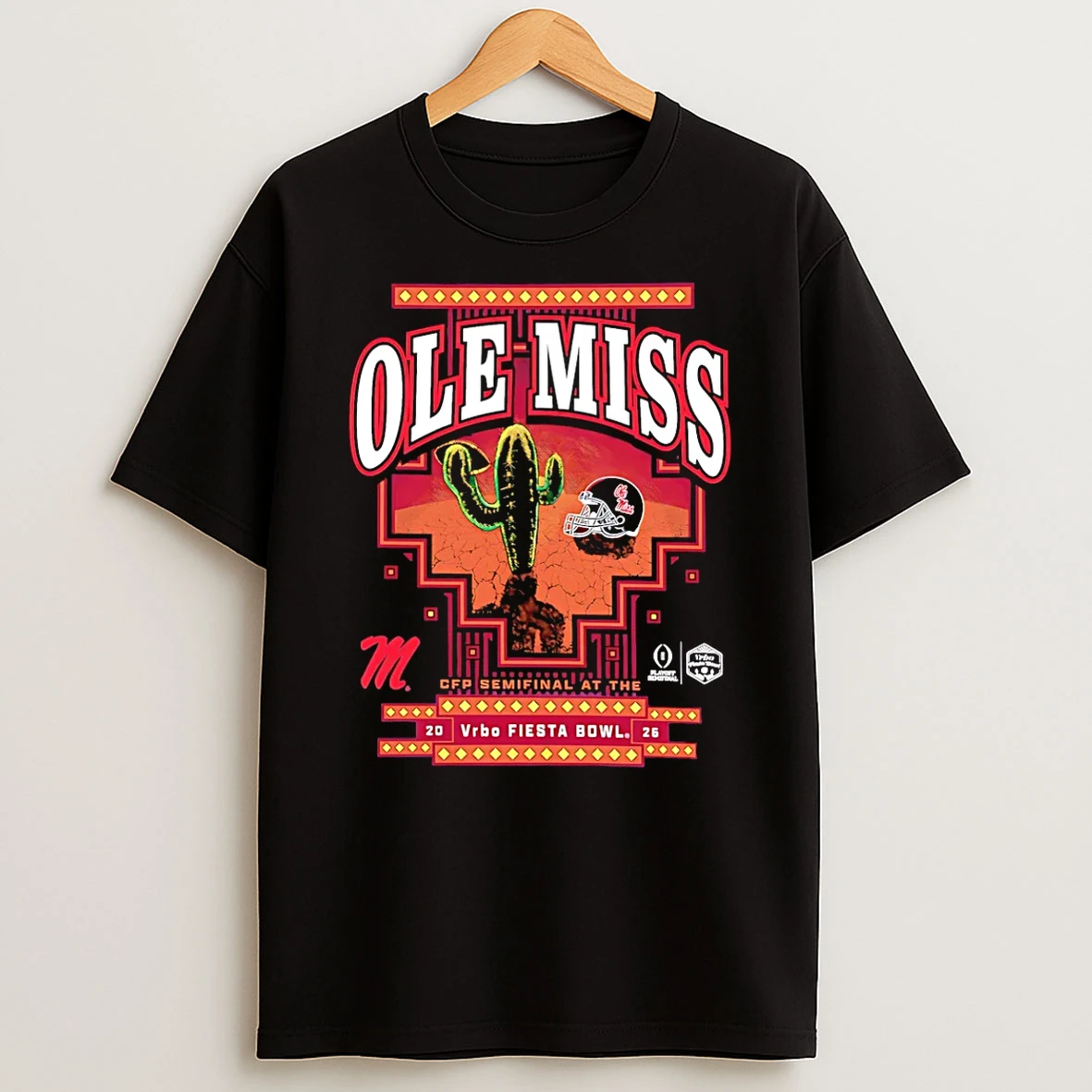 Mississippi Rebels Fiesta Bowl 2026 T Shirt