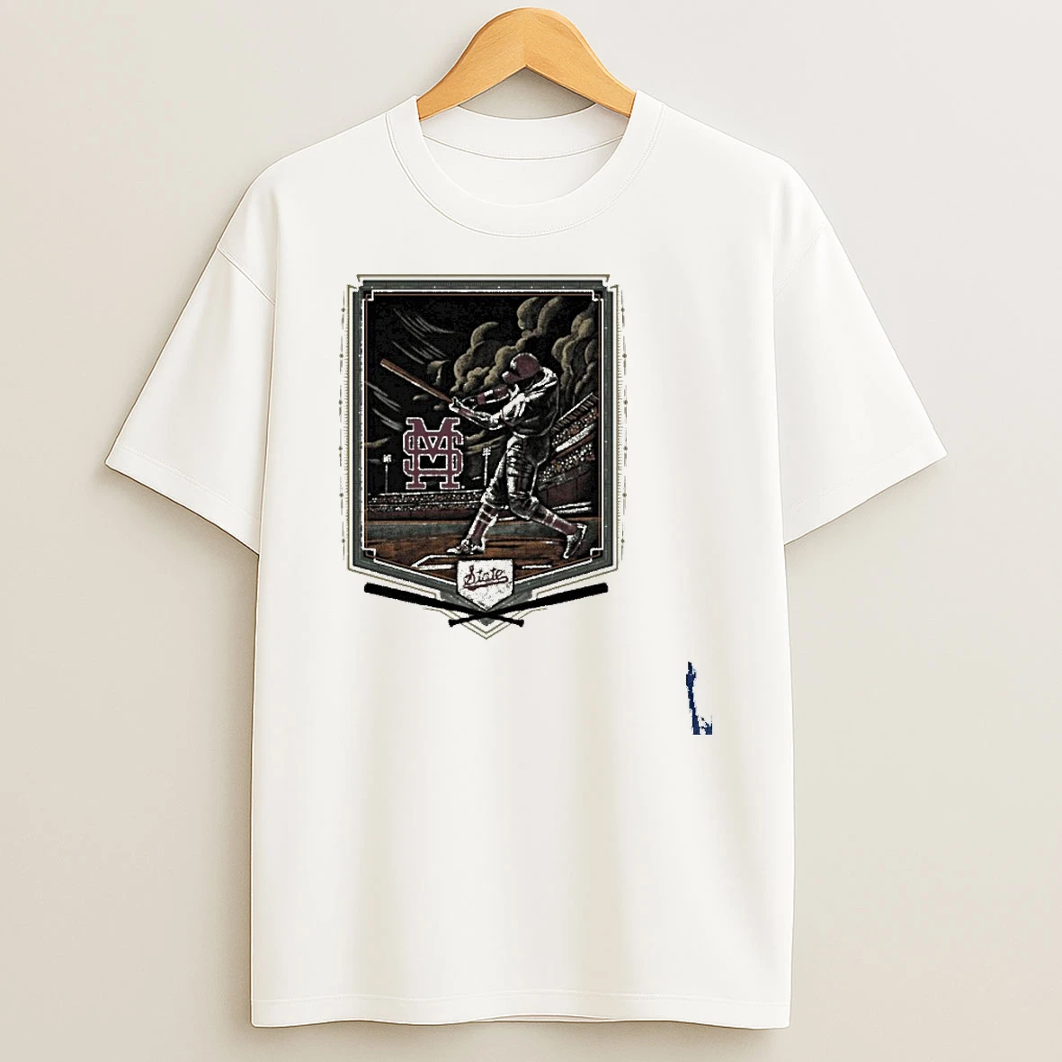 Mississippi State The Thunder Baseball T Shirt