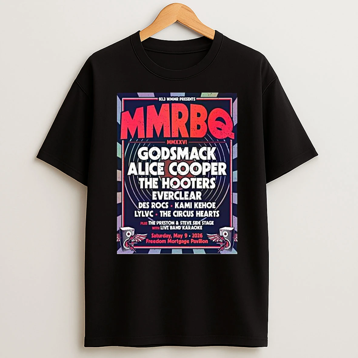 Mmrbq Camden Nj May 9 2026 Concert T Shirt