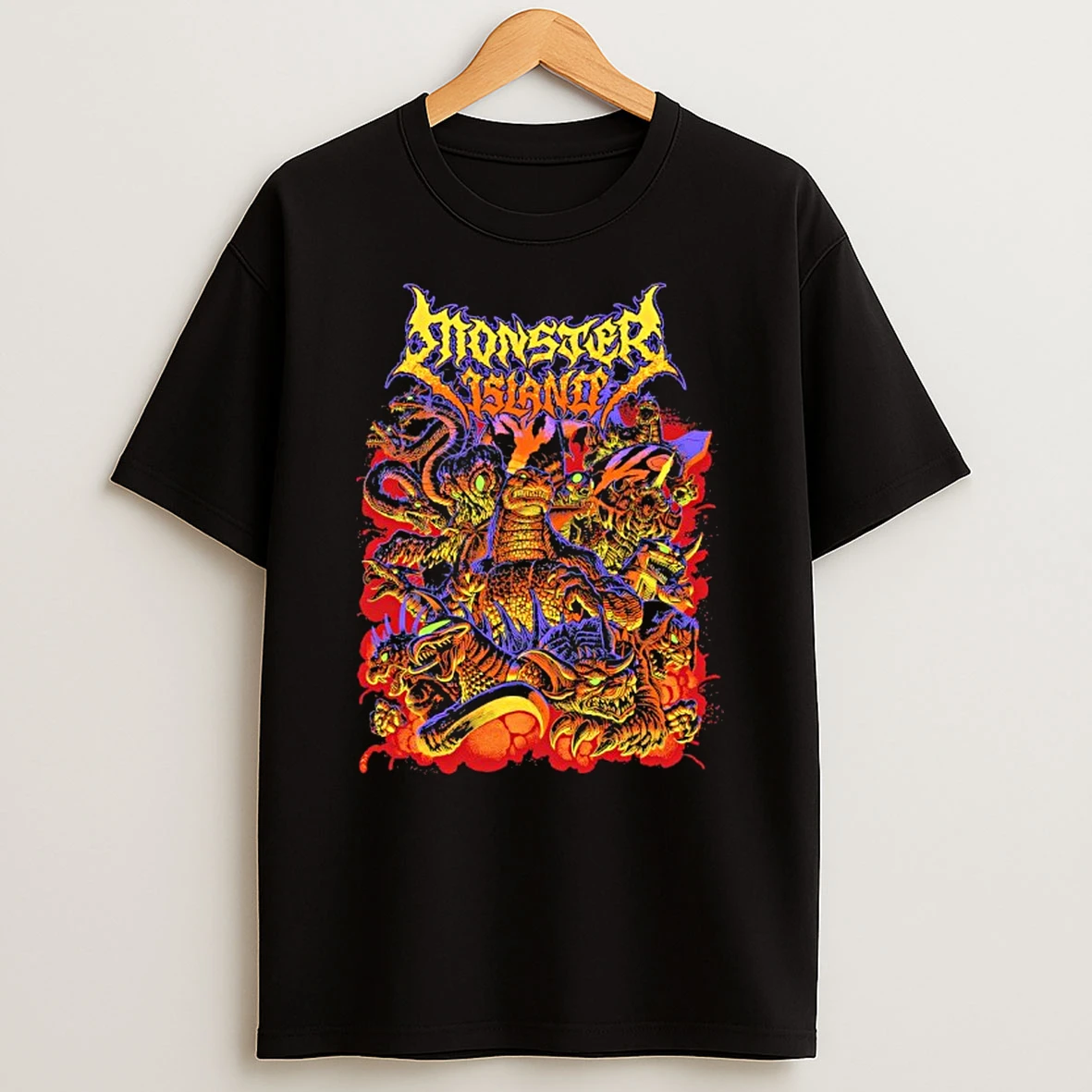 Monster Island Metalcropolis T Shirt