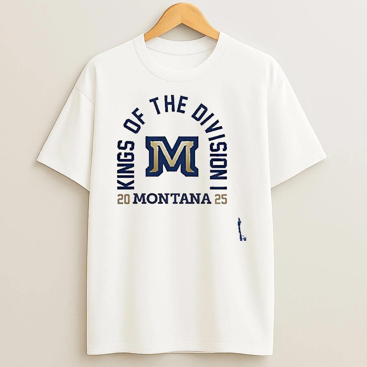 Montana State Bobcats 2025 Kings Of The Di Football T Shirt