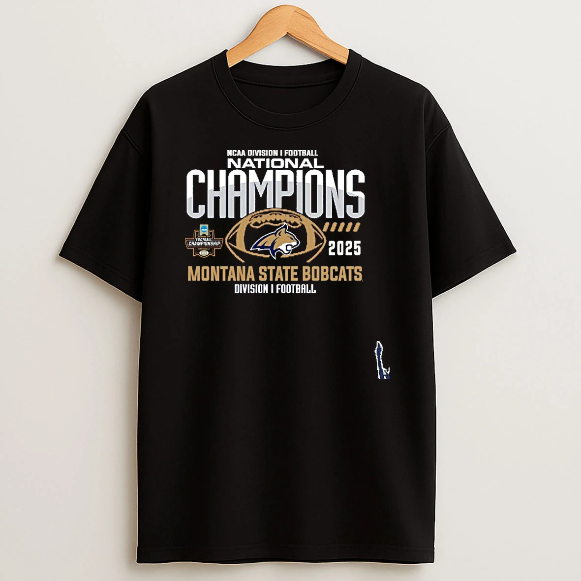Montana State Bobcats 2025 Ncaa Division I Football National Champions T Shirt