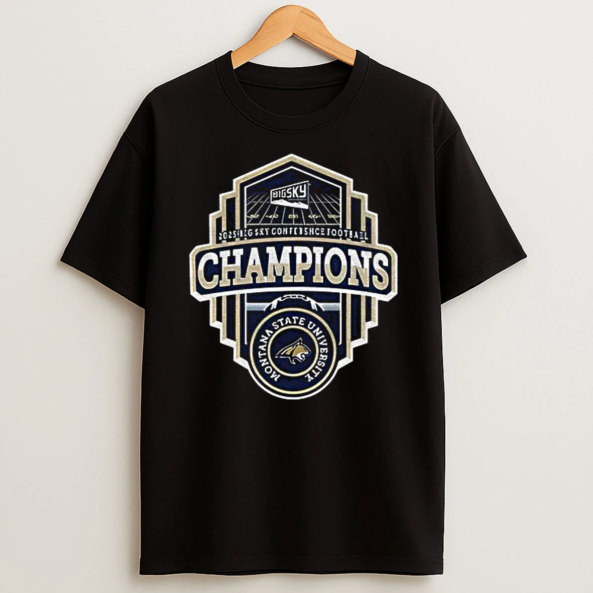 Montana State Bobcats Big Sky Conference Fooball Champions 2025 T Shirt