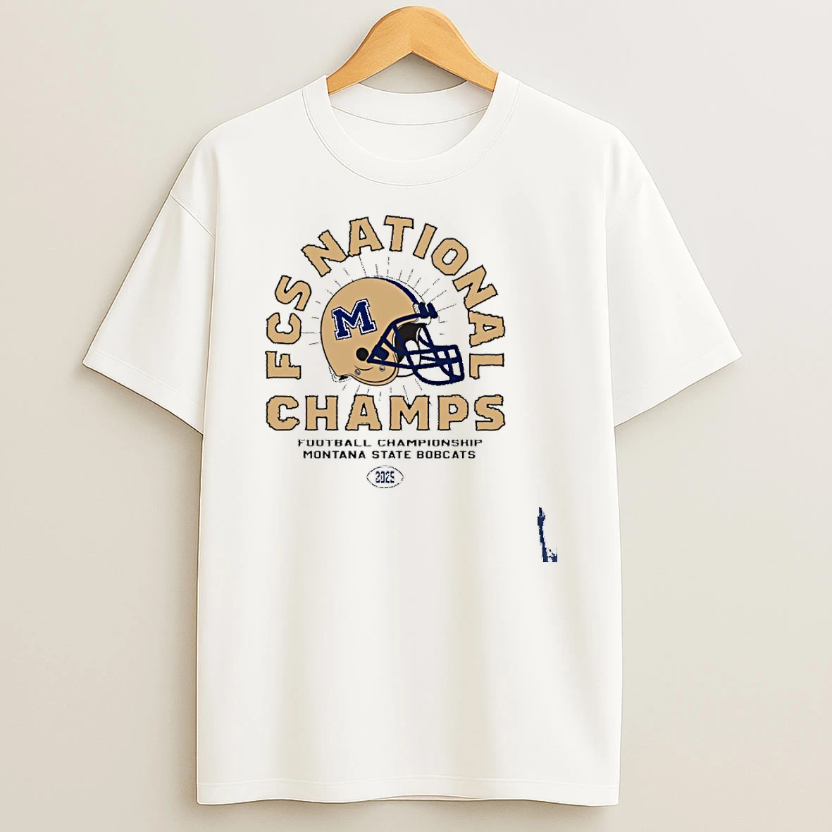 Montana State Bobcats Fcs Football National Champions T Shirt