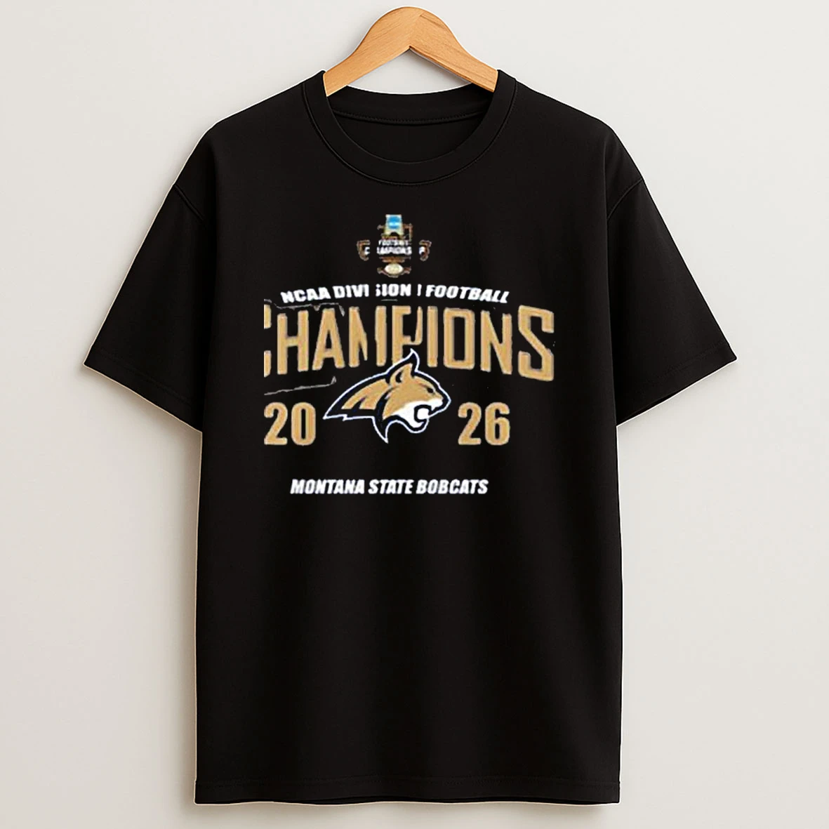 Montana State Bobcats Football National Champions 2025 T Shirt