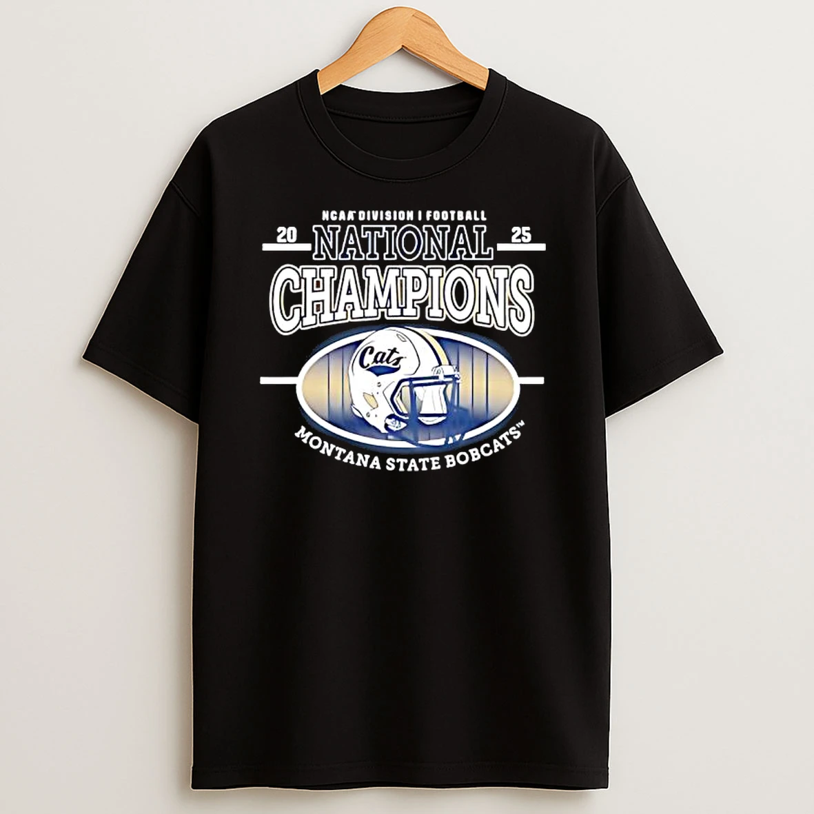 Montana State Bobcats National Champions 2025 Ncaa T Shirt