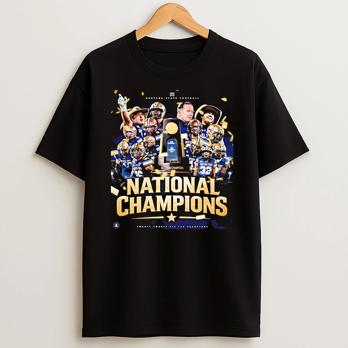 Montana State Bobcats National Champions Champions Once Again T Shirt