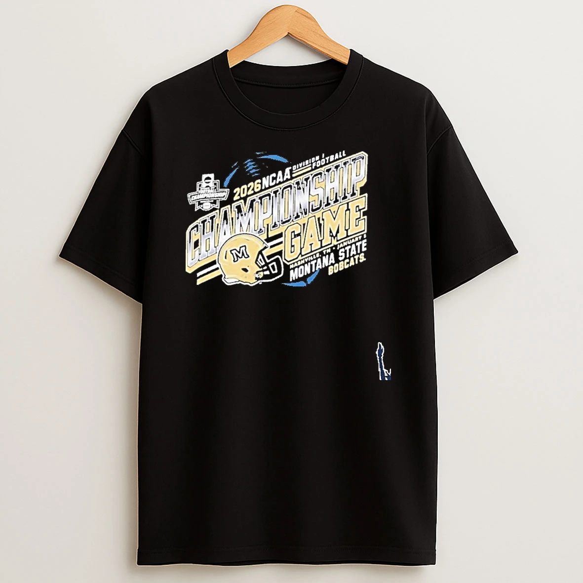 Montana State Football Fcs Di Championship T Shirt