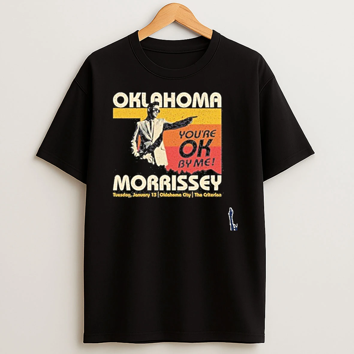 Morrissey Tour Jan 13 2026 Oklahoma City T Shirt