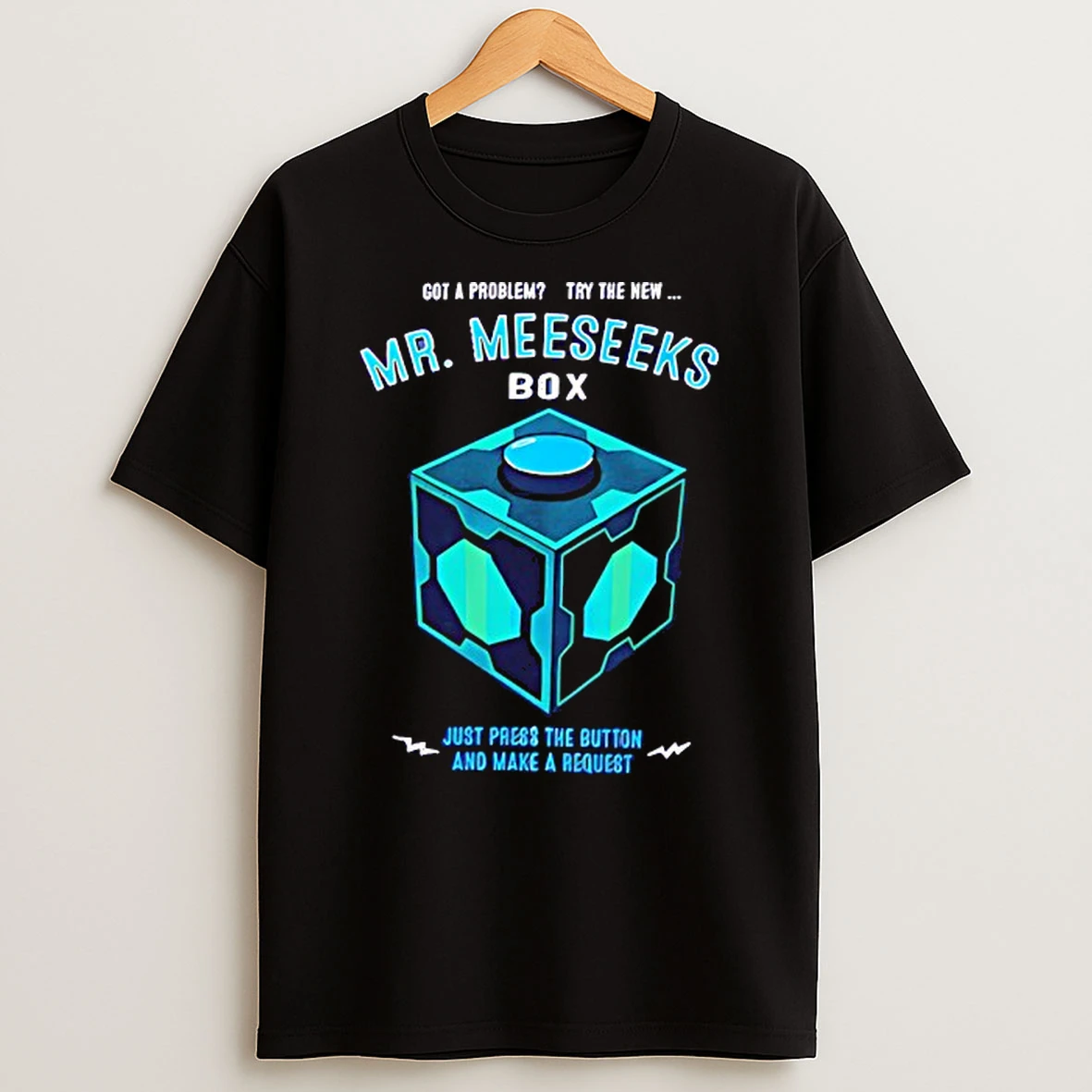 Mr Meeseeks Box Rick And Morty T Shirt