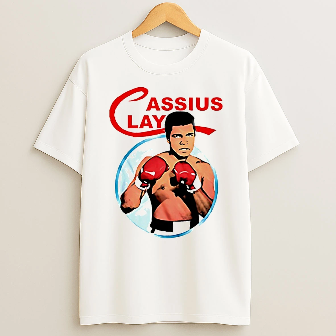 Muhammad Ali Cassius Clay Circle T Shirt