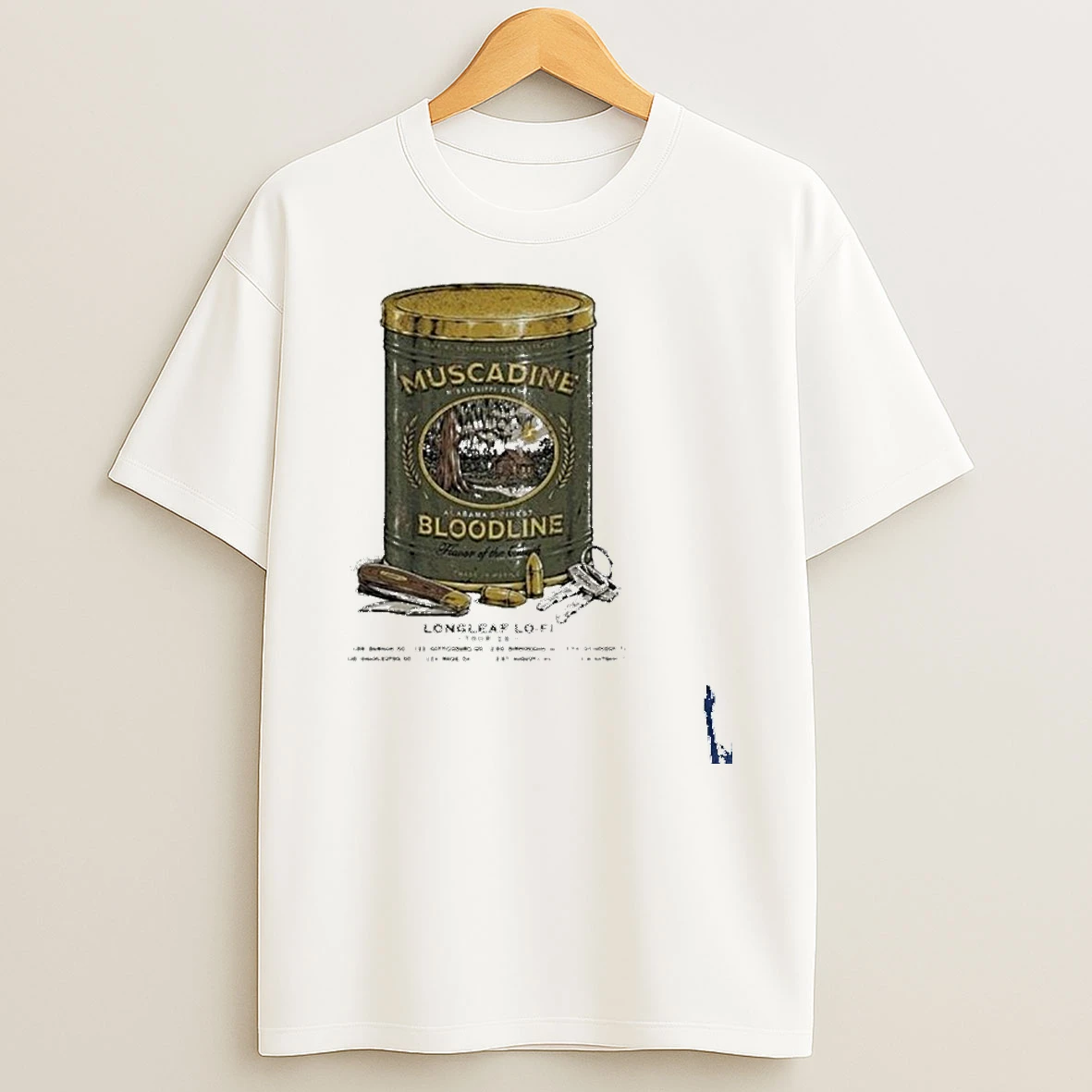 Muscadine Bloodline X Soundwaves Creative F1 Longleaf Lofi Tour 2026 T Shirt