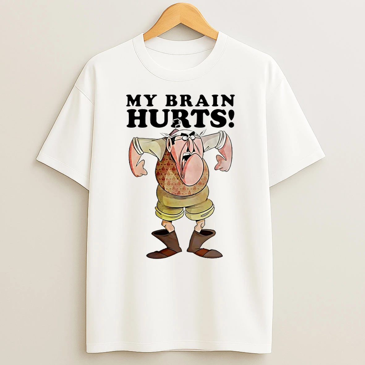 My Brain Hurts Circle T Shirt