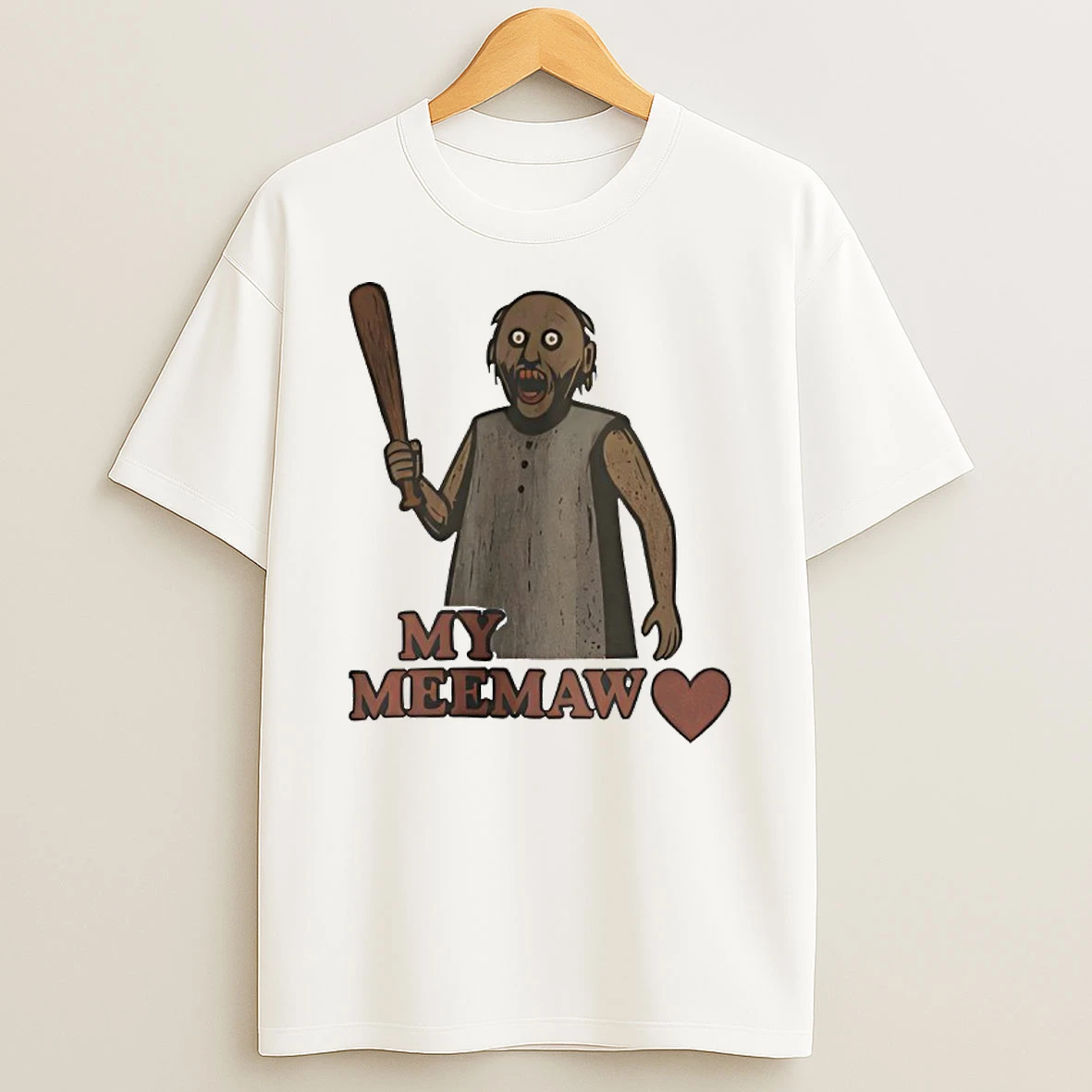 My Meemaw Horror Granny T Shirt