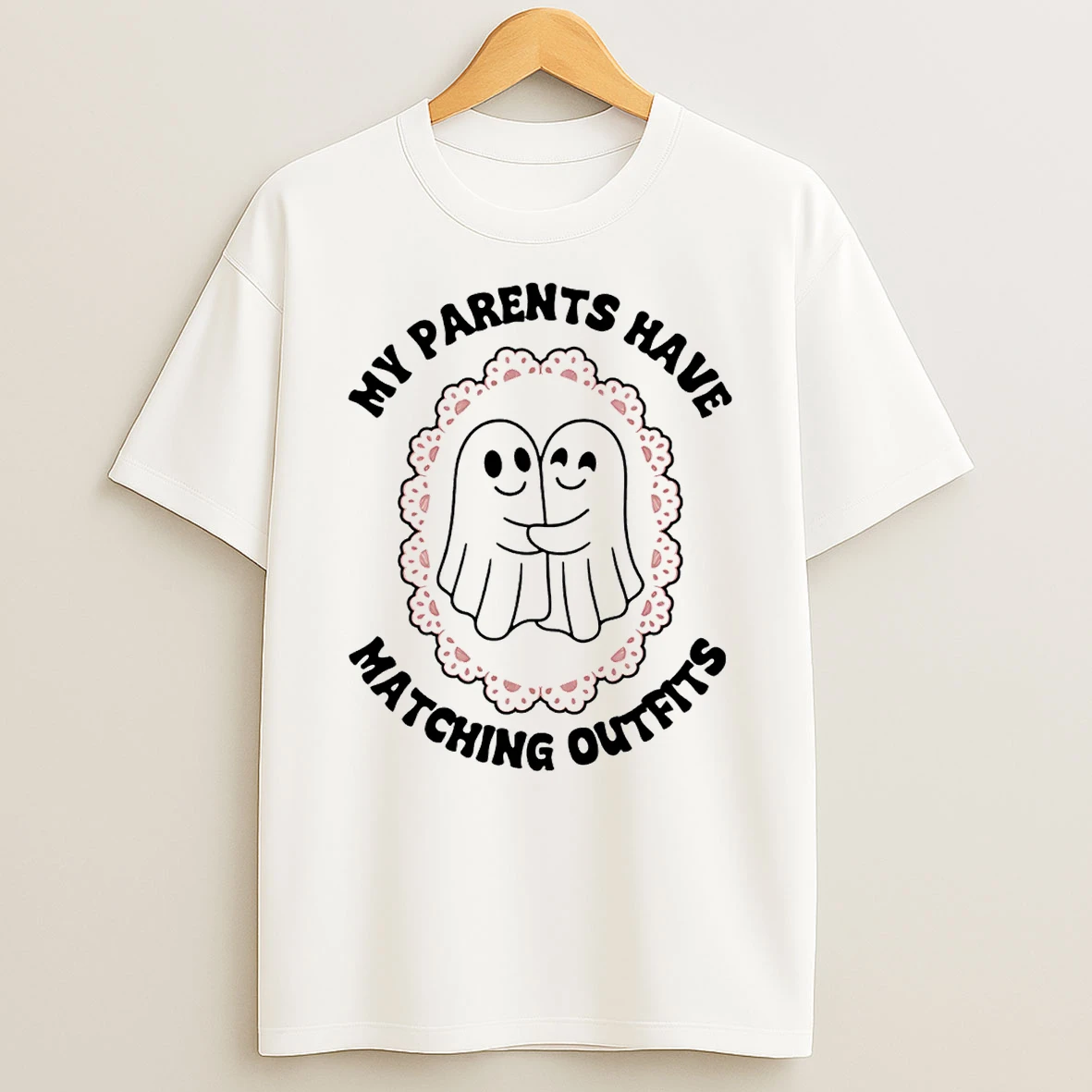 My Parents Have Matching Outfits Ghost T Shirt