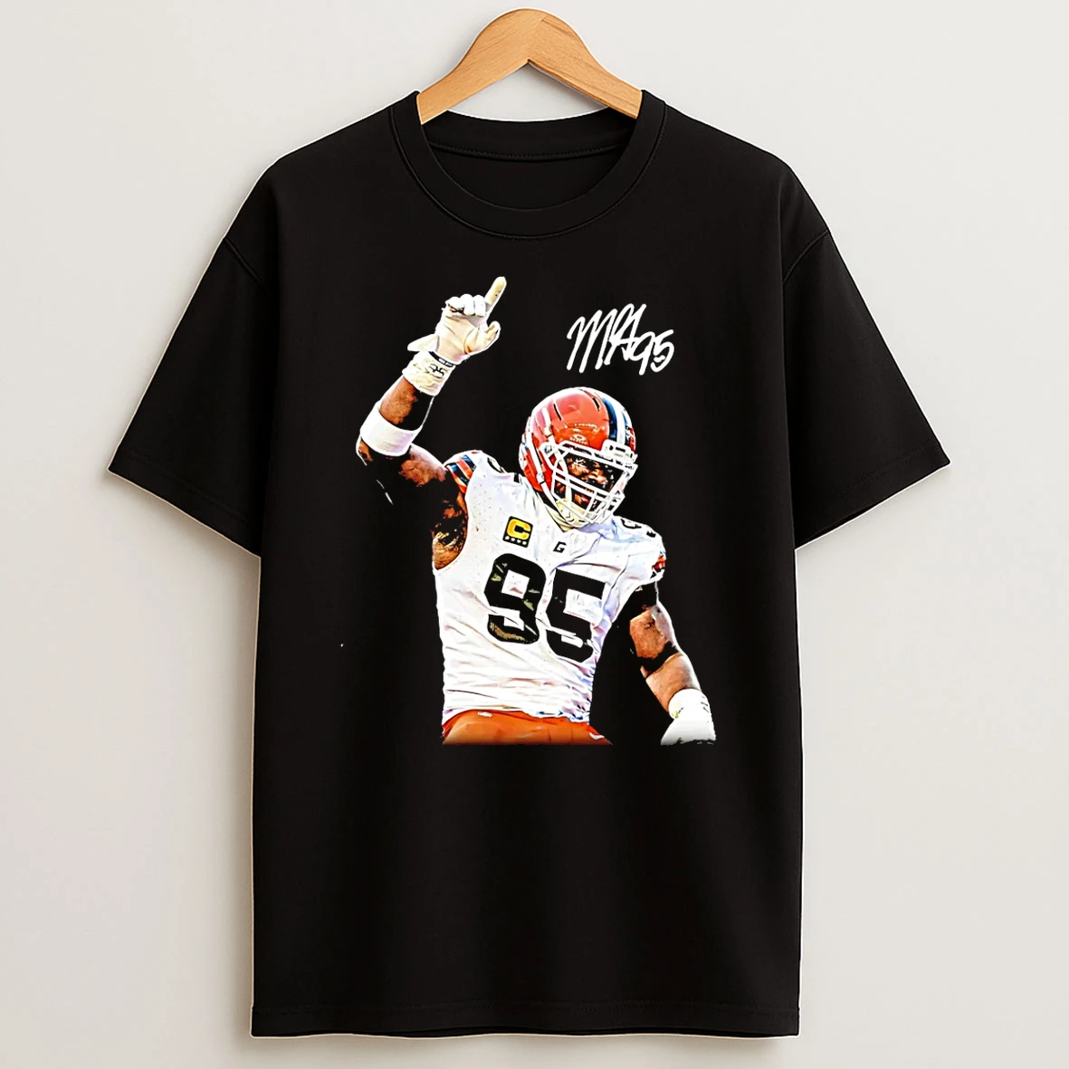Myles Garrett Cleveland Browns Sack King Signature T Shirt