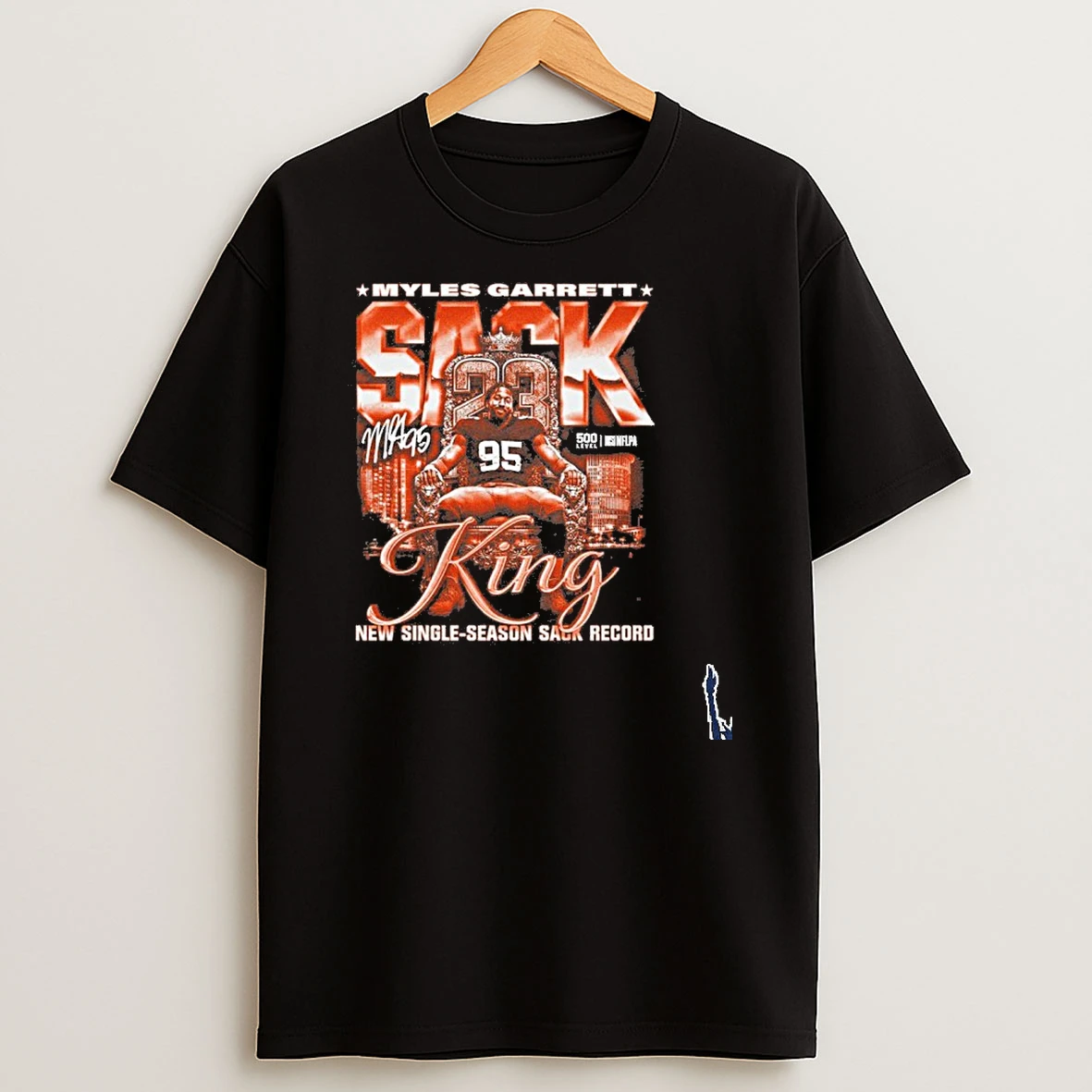 Myles Garrett Cleveland Sack King T Shirt
