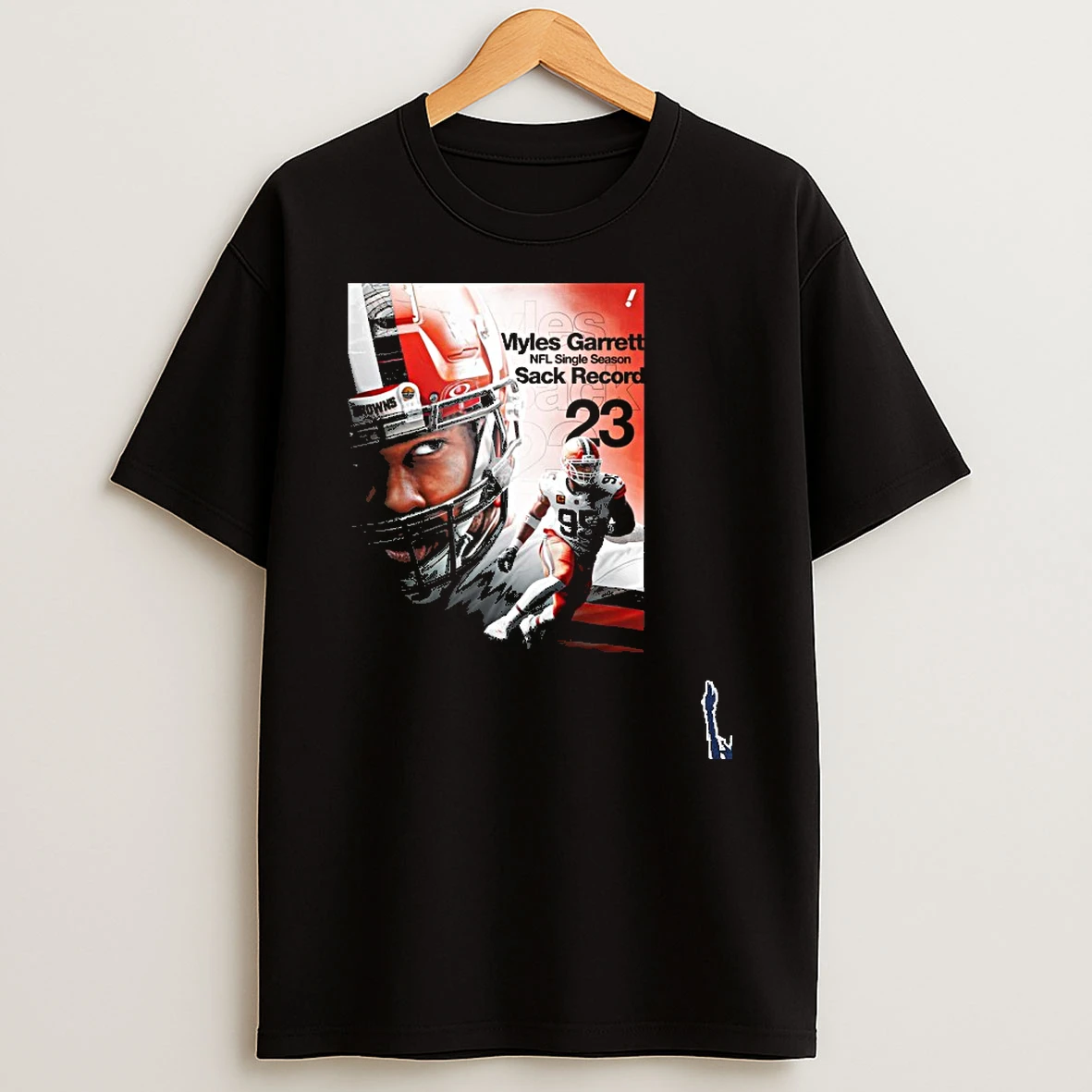 Myles Garrett Nfl Single Season Sacks Record T Shirt
