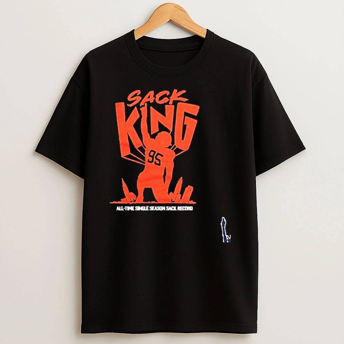 Myles Garrett Sack King All Time Single Season Sack Record T Shirt