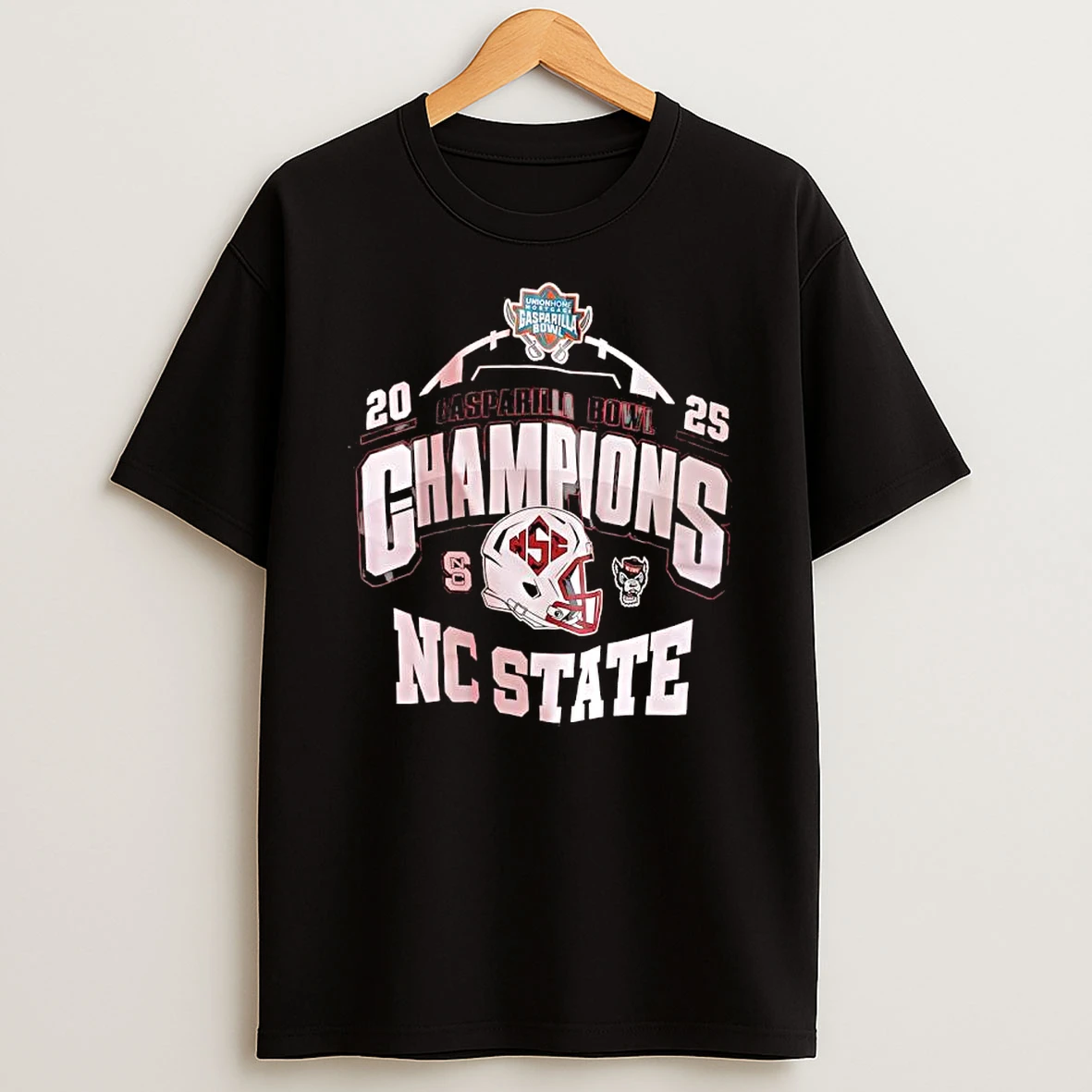 Nc State 2025 Gasparilla Bowl Champions T Shirt