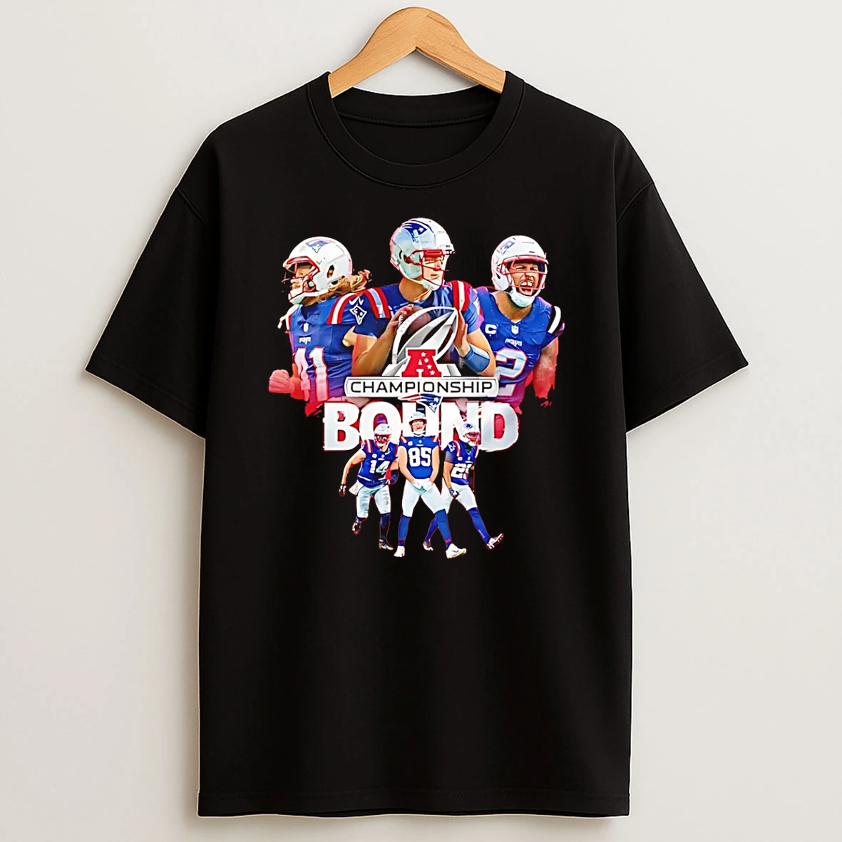 Ne Patriots Afc Championship 2026 Bound T Shirt