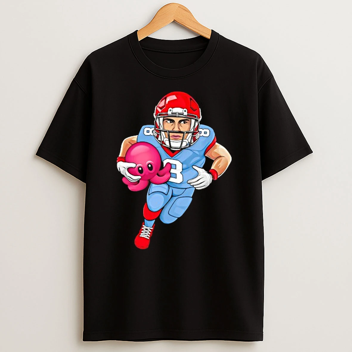 Nfl Octopus Player Funny T Shirt