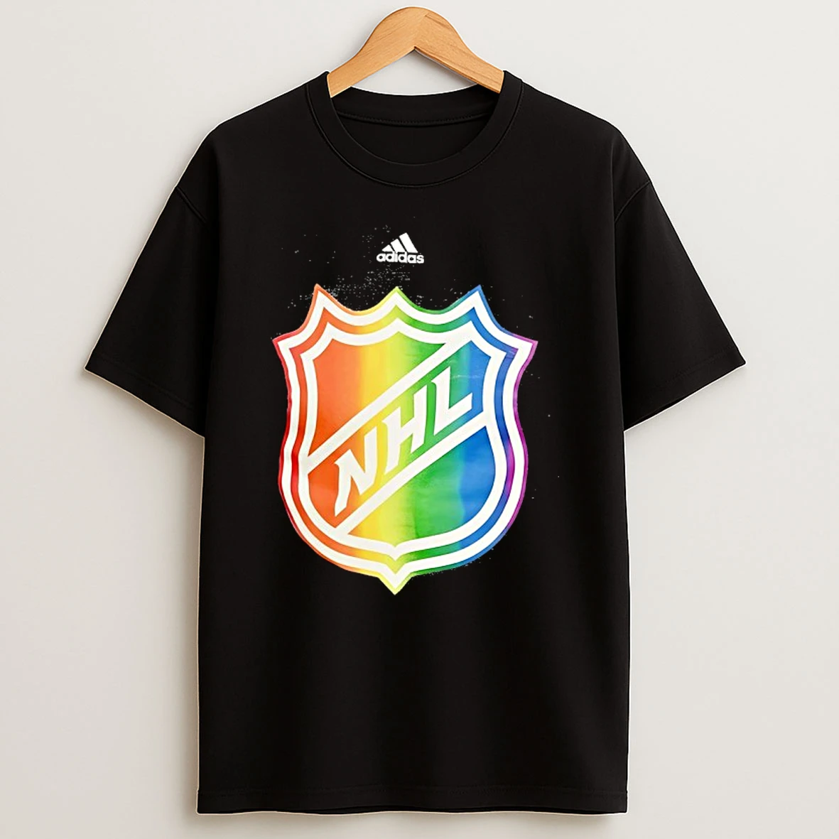 Nhl Rainbow Pride Light T Shirt