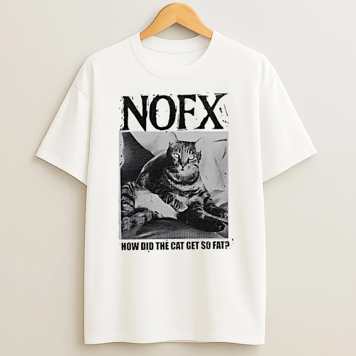 Nofx How Did The Cat Get So Fat T Shirt